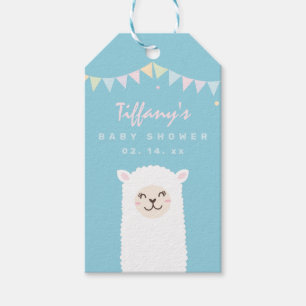 Thank You For Coming Cute Llama Momma Baby Shower Gift Tags