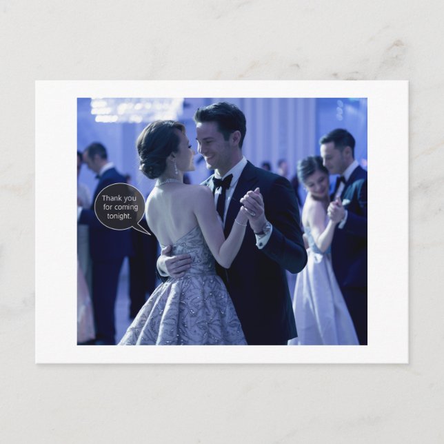 Thank you for coming  postcard (Front)