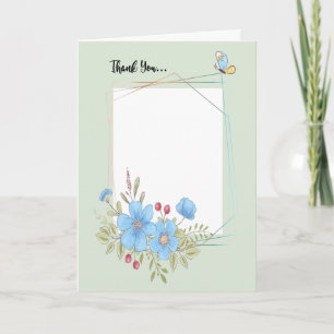 Thank You for Coming to Open House Add Photo. Card