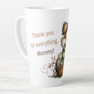 Thank you for everything, Mom! Latte Mug