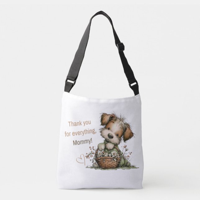 Thank you for everything, Mum! Crossbody Bag (Front)