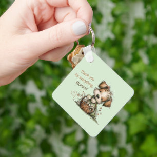 Thank you for everything, Mum! Key Ring