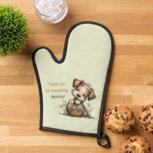 Thank you for everything, Mum! Oven Mitt