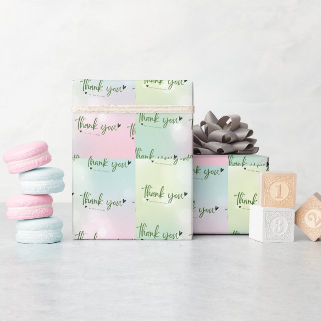 Thank You For gift Wrapping Paper (Baby Shower)