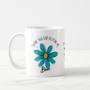  thank you for helping me Bloom teacher coffee mug