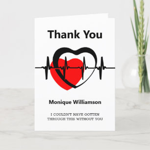 Thank You for Helping Me Card