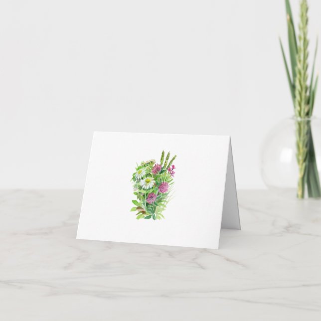THANK YOU for HELPING ME GROW! Card (Back)