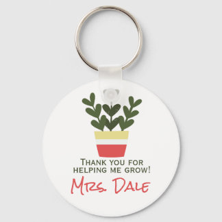 Thank You For Helping Me Grow | Teacher  Key Ring