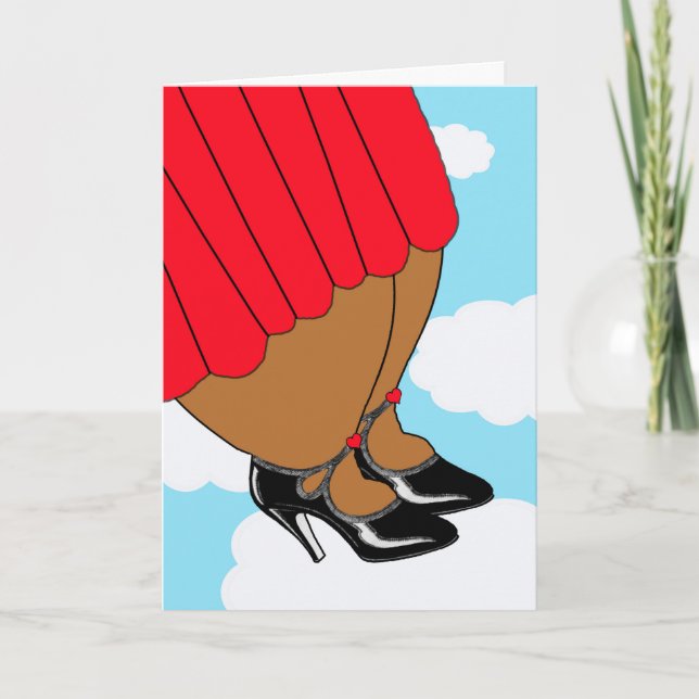 Thank You for Lifting My Spirits, Lady in Clouds (Front)