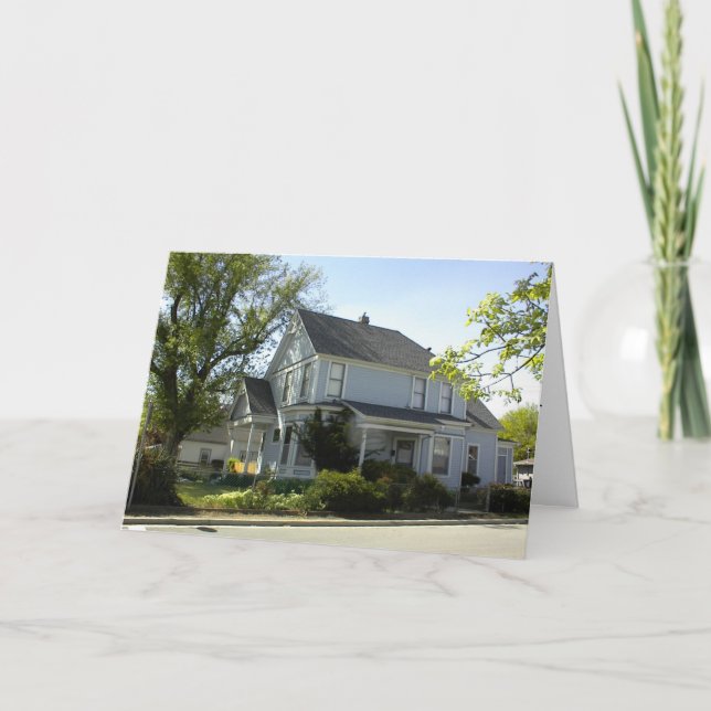 Thank you for listing your home card. card (Front)