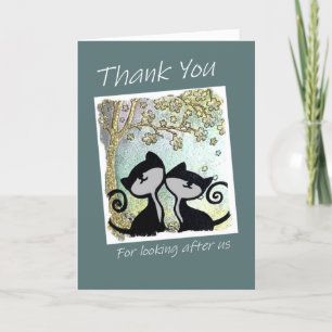 Thank You for looking after us card