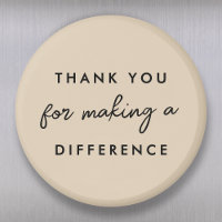 Thank you for Making a Difference