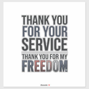 Thank You For My Freedom Patriotic Veteran Shirt_1