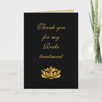 Thank you for my Reiki treatment