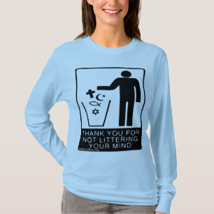 Thank You for Not Littering Women's Petite T-Shirt