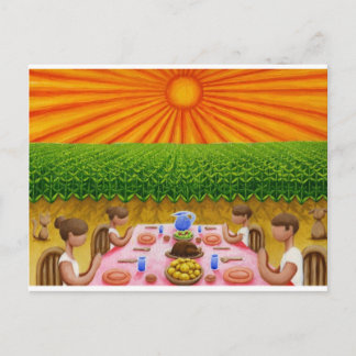 Thank You For Our Daily Bread Postcard