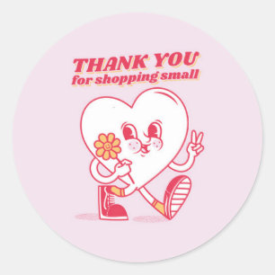 Thank you for shopping small sticker