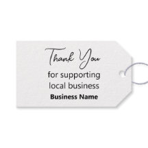 Thank You for Supporting Local Business
