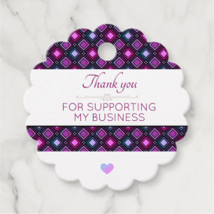 Thank you for supporting my business favour tags