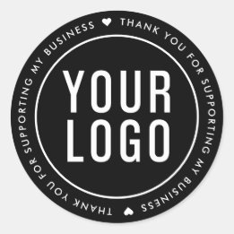 Thank You For Supporting My Business Stickers