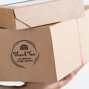 Thank You for Supporting My Small Business, Rubber Stamp