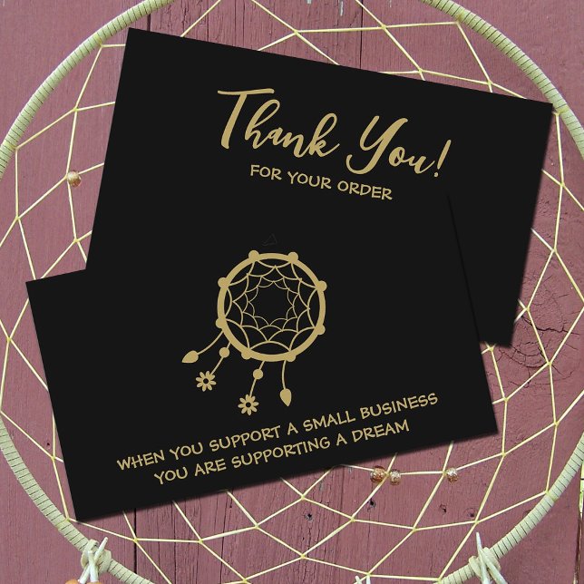 Thank You For Supporting My Vegan Small Business   Business Card (Creator Uploaded)