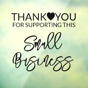 Thank you for supporting small business square