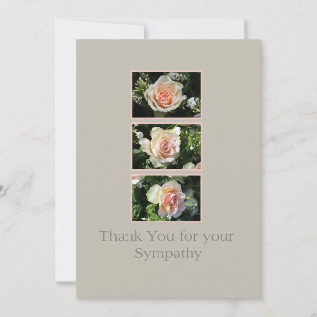 Thank you for Sympathy Card (Front)