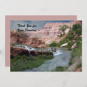 Thank You for the Donation, Unspoiled Waterfalls