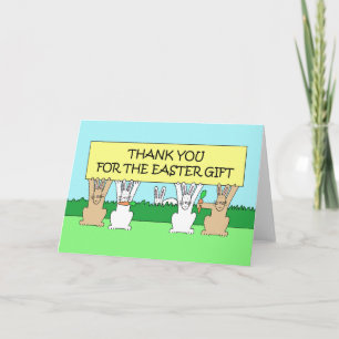 Thank You for the Easter Gift Card