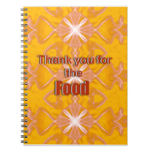 Thank you for the food notebook