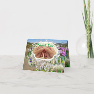 Thank You for the  Spring Baby Shower gifts Card