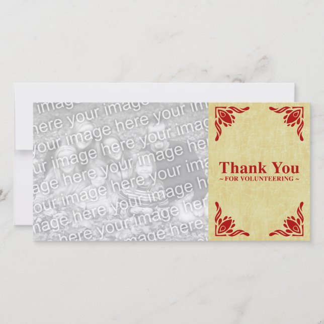 thank you for volunteering (Front)