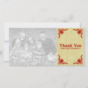 thank you for volunteering