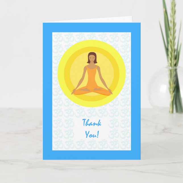 Thank You for Yoga Instuctor, Yoga Pose Design (Front)