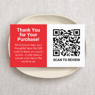 Thank you for you purchase QR Code Card Enclosure