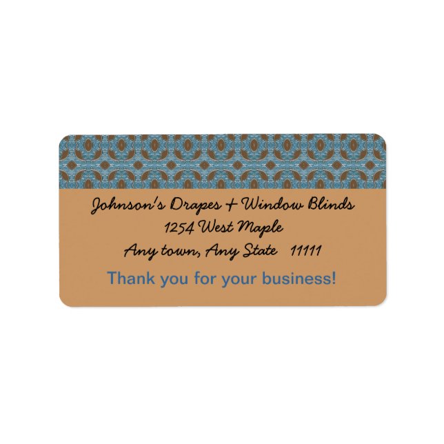 Thank you for your business address labels (Front)