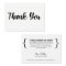 Thank You For Your Business Card