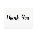 Thank You For Your Business Card