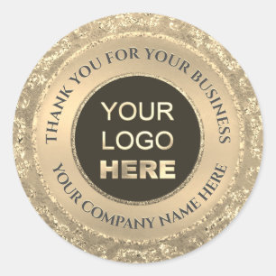 Thank You for Your Business Classic Round Sticker