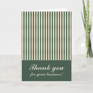 Thank you for your business damask card