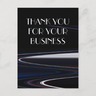 Thank You for Your Business Postcard