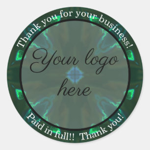 Thank you for your business stickers
