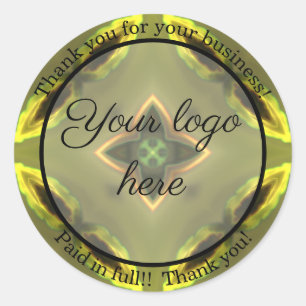 Thank you for your business stickers