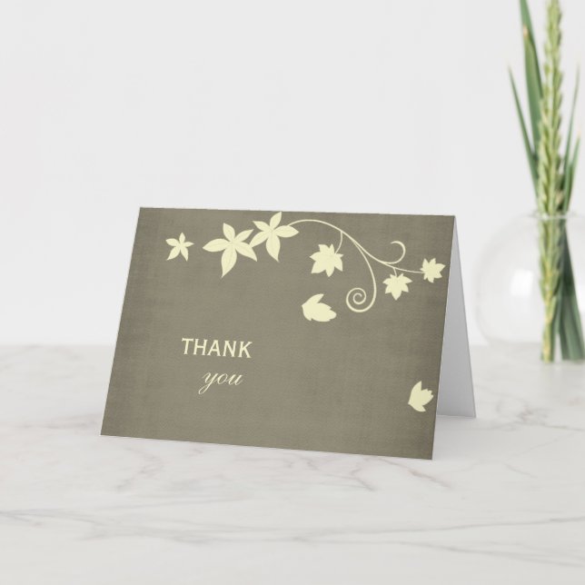Thank you for your condolences card (Front)