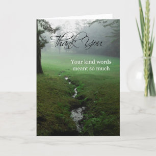 Thank You For Your Expression of Sympathy Card