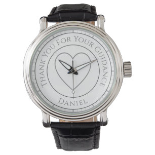 Thank You For Your Guidance with Name - Gift Watch