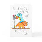 THANK YOU FOR YOUR HELP card by Nicole Janes