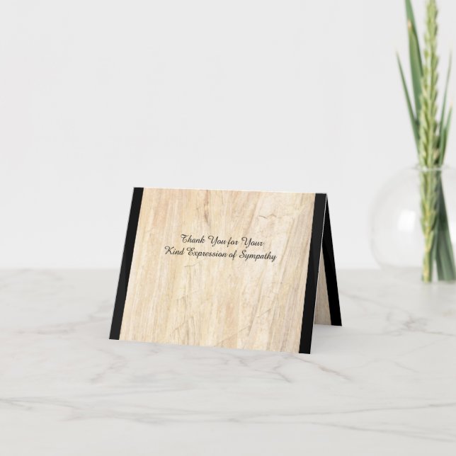 Thank You for Your Kind Expression of Sympathy Card (Front)