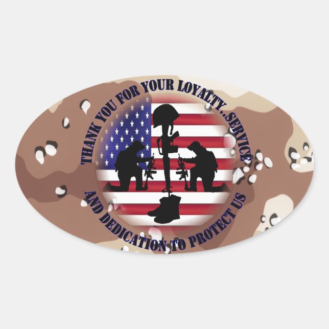 Thank you for your Loyalty ....... Oval Sticker (Front)